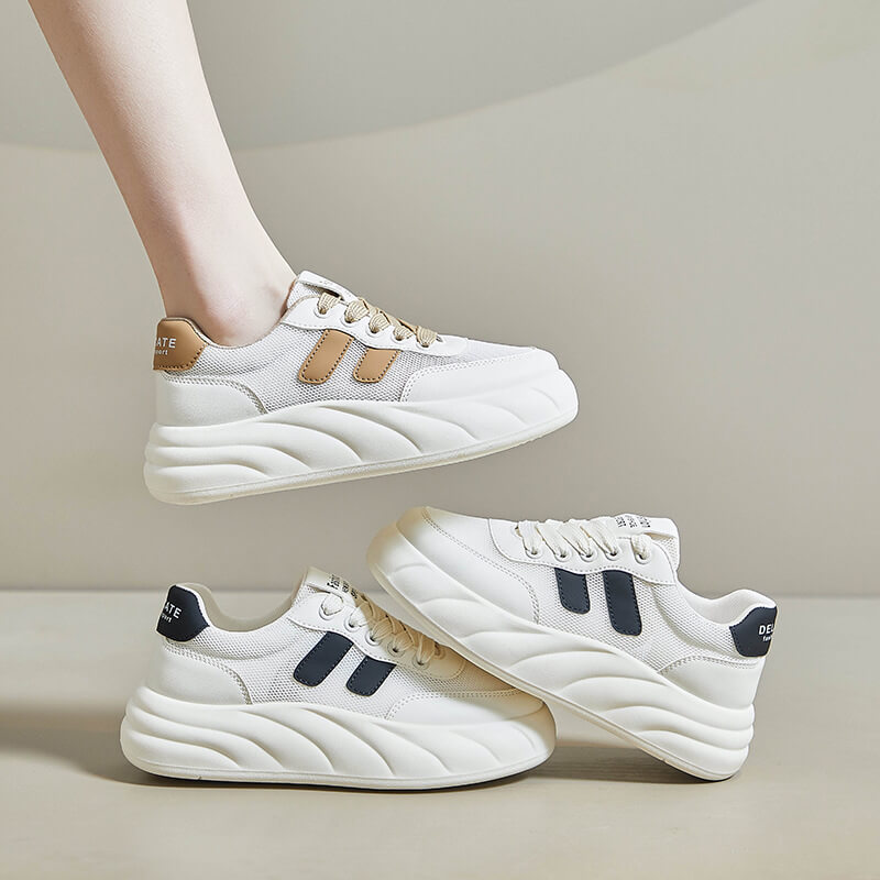 Leather New Versatile Casual Sneaker - XW808 – NAOUMA